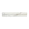 Calacatta Gold Single Step Chair Rail Trim Tile 2x12"